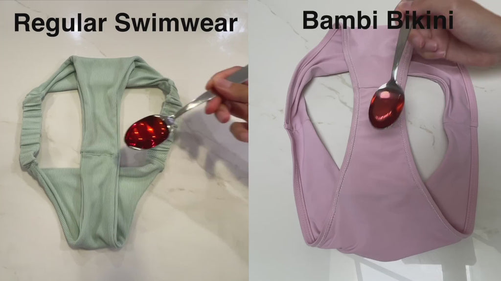 PERIOD-PROOF SWIM SKIRT